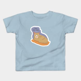 Cat in Coronavirus Kids T-Shirt